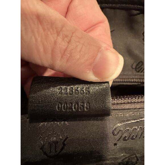 Gucci GG Guccissima Large Laptop Messenger bag in leather - Picture 7 of 12